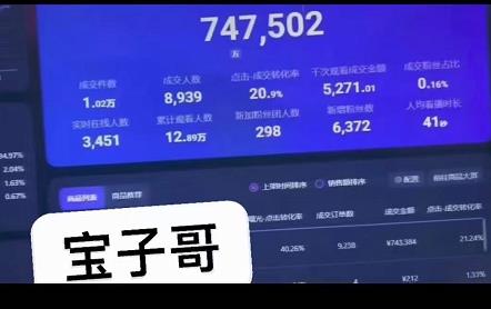 宝子哥无人直播,半无人直播,Obs 伴侣玩法,快速打标签 养鱼-展望网