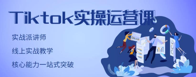 TikTok实操运营课，手把手账号实战，适合零基础Tiktok新人-展望网