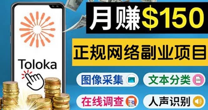 正规网络副业赚钱平台Toloka，利用业余时间月赚150美元-展望网