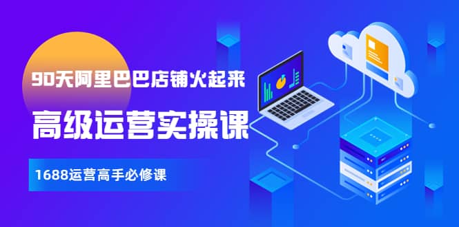 【90天阿里巴巴店铺火起来】高级运营实操课，1688运营高手必修课-展望网