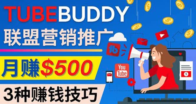 推广TubeBuddy联盟营销项目，完全免费的推广方法，轻松月赚500美元-展望网