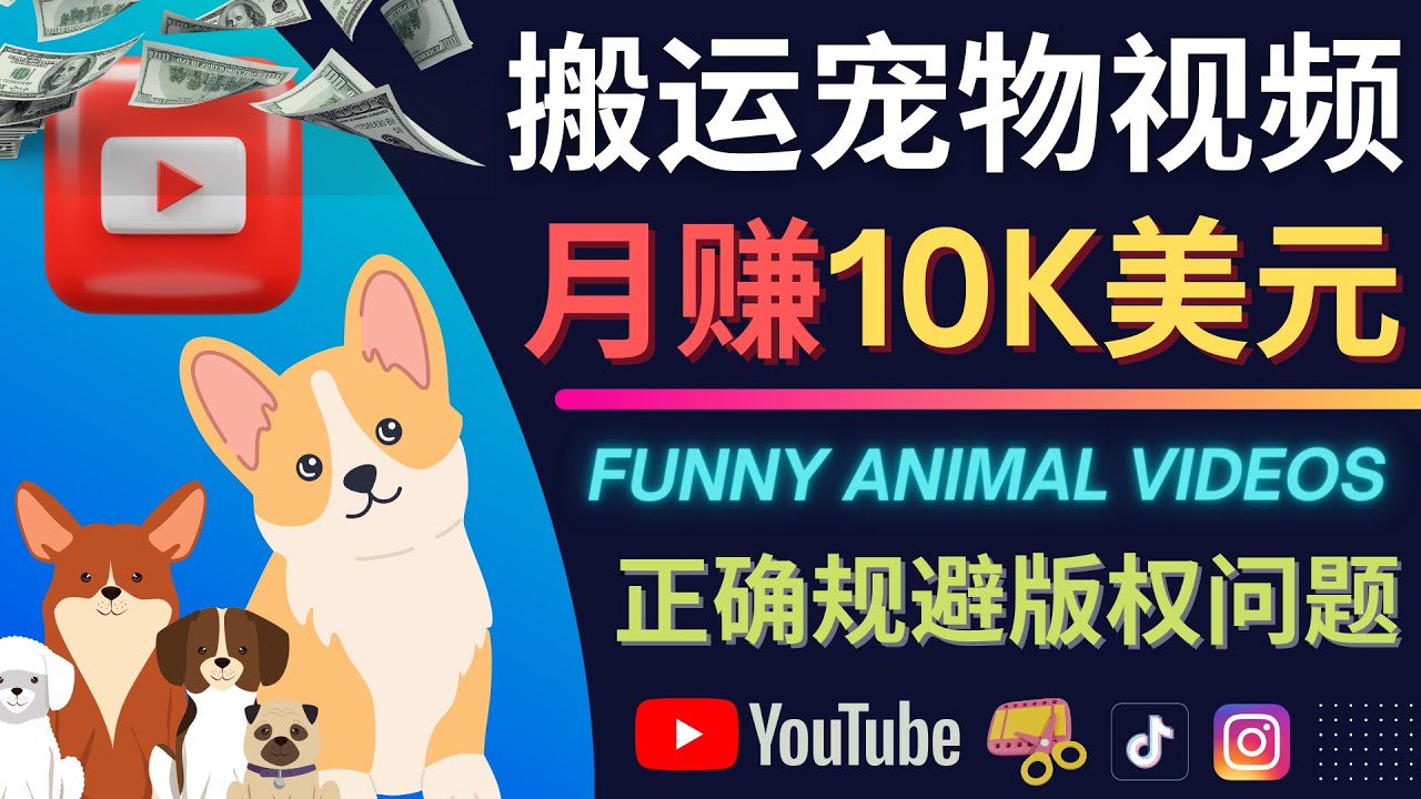 搬运TIKTOK视频到YouTube，并进行二次创作，月赚1万美元以上-展望网