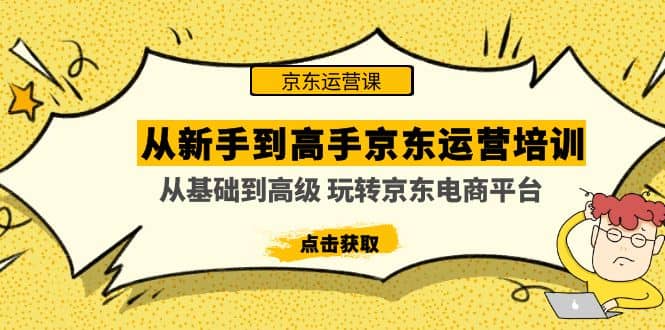 从新手到高手京东运营培训：从基础到高级 玩转京东电商平台(无水印)-展望网
