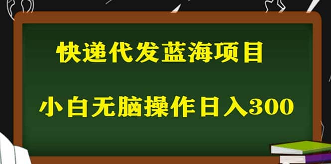 2023最新蓝海快递代发项目，小白零成本照抄-展望网