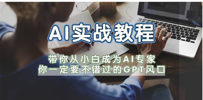 AI实战教程，带你从小白成为AI专家，你一定要不错过的G-P-T风口-展望网