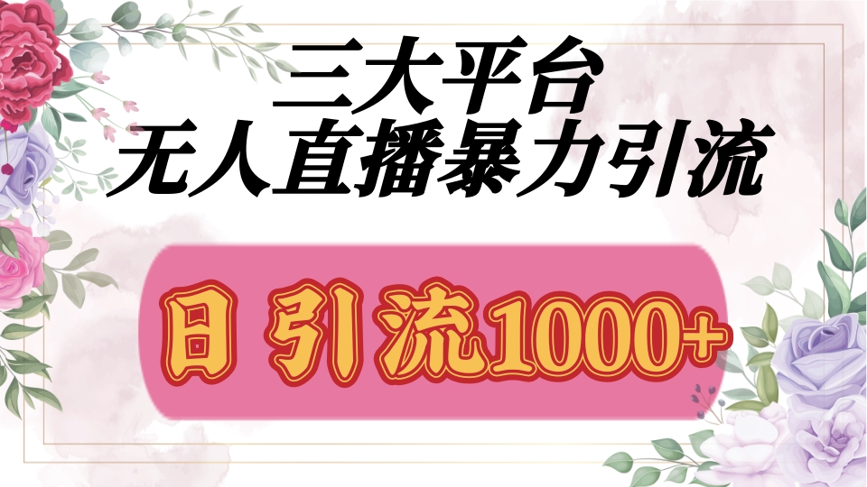 抖音，快手，视频号全平台通用，无人直播引流法，利用图片,模板,整套话术挂机全天支持矩阵操作，无限设备多开，超暴力引流，1000+高质量精准创业粉-展望网