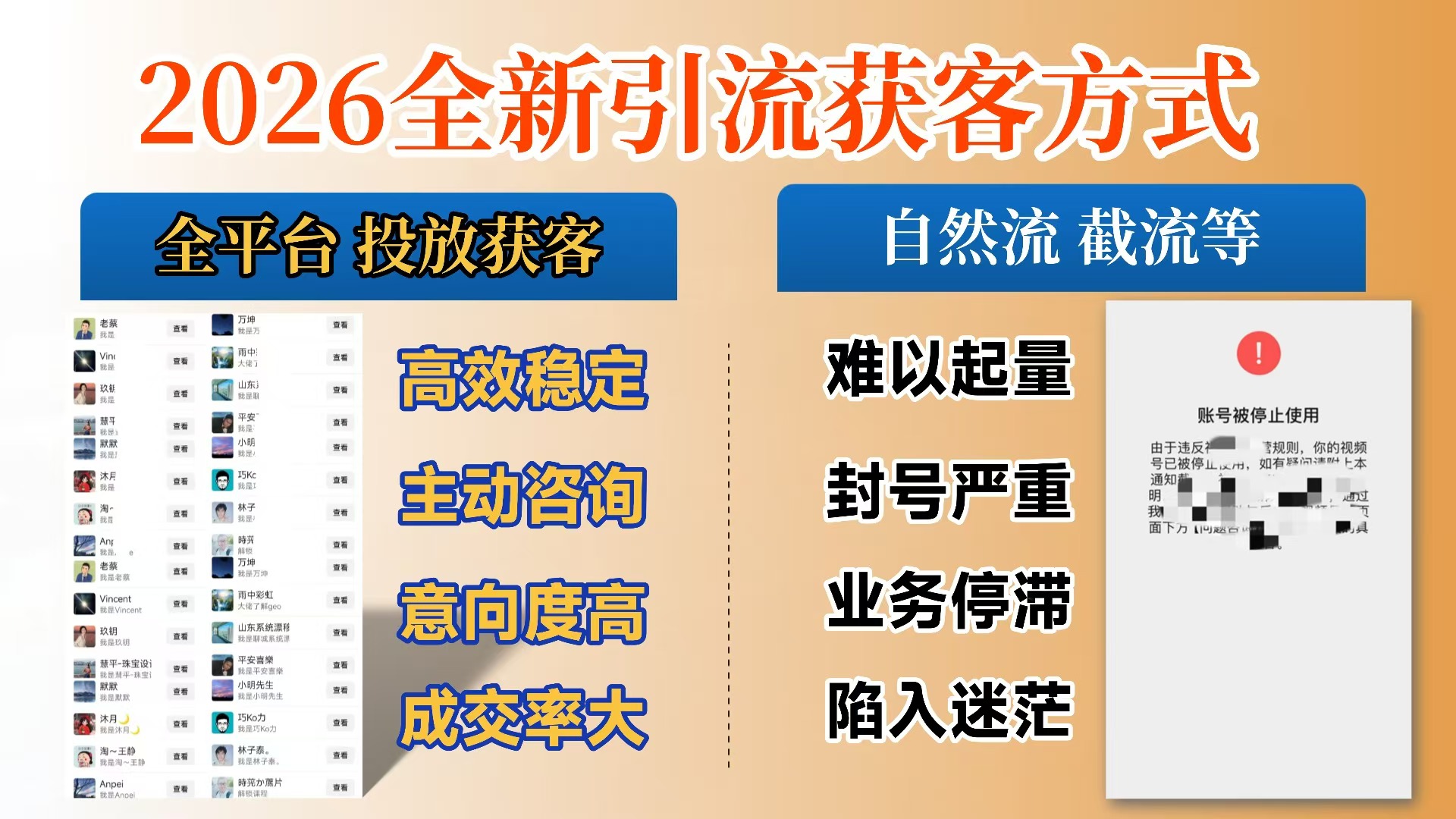【首发】打破获客壁垒，如何利用投放实现财富自由与事业升级-展望网