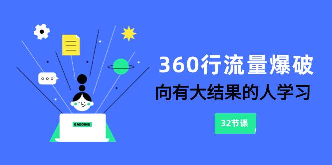 360行-流量爆破，向有大结果的人学习（6节课）-展望网