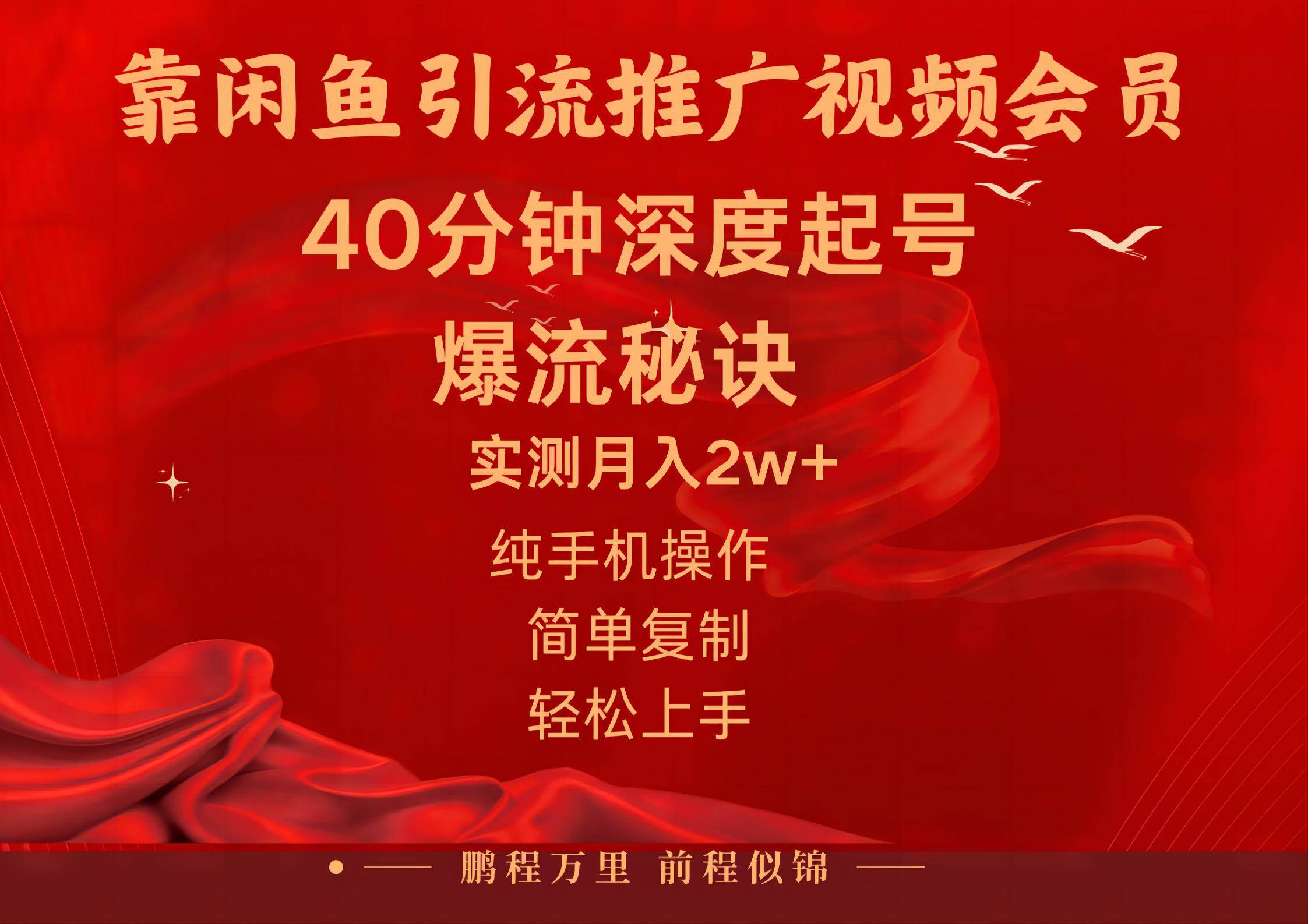 闲鱼暴力引流推广视频会员，能做到日入2W+，操作简单-展望网